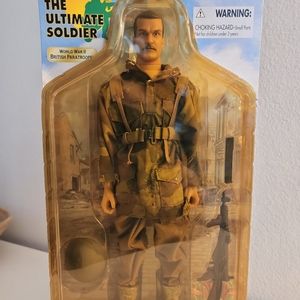 Ultimate Soldier WWII British Paratrooper 1:6 Action Figure #70120. New/sealed